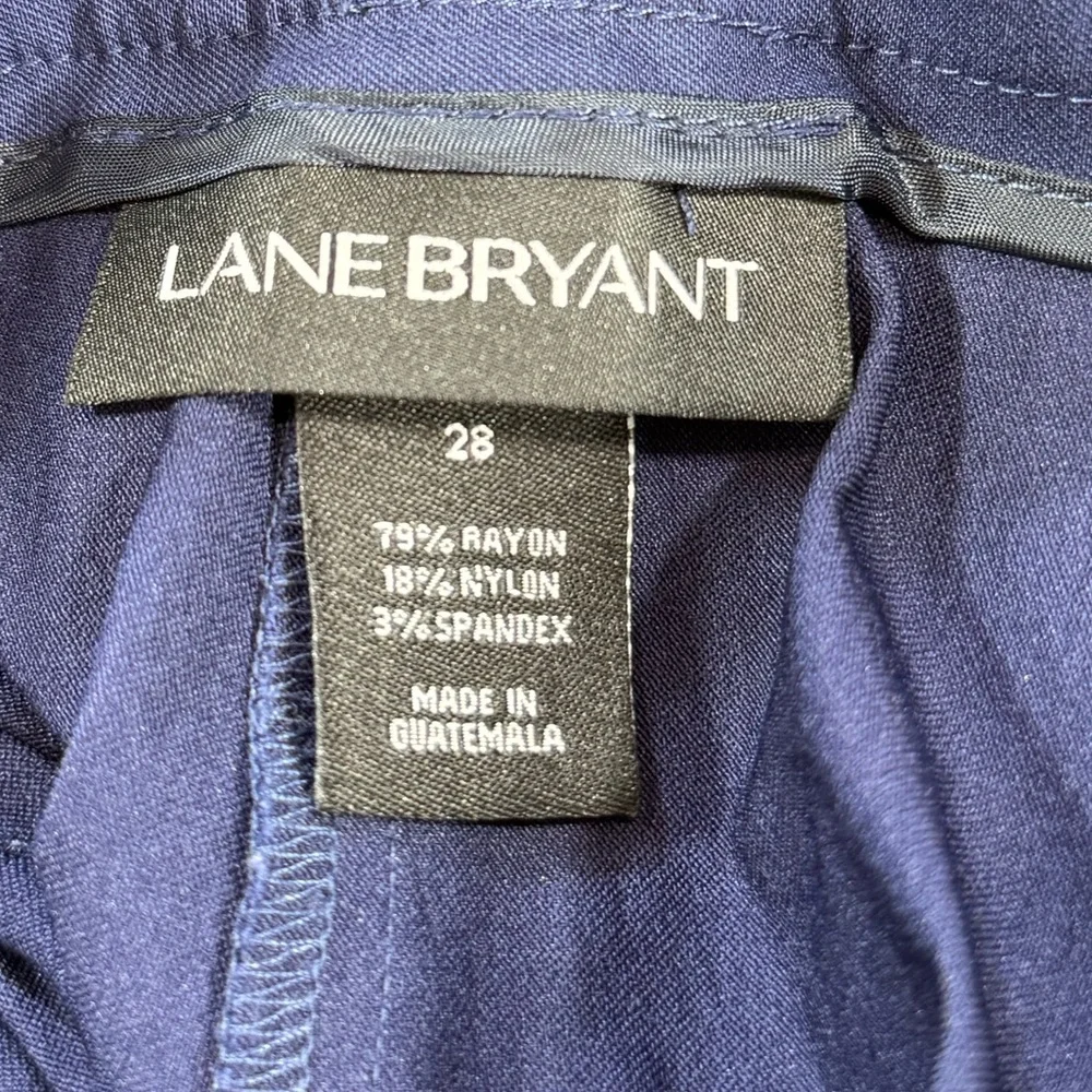 Lane Bryant The‎ lena Navy Ankle Pants - Picture 10 of 10